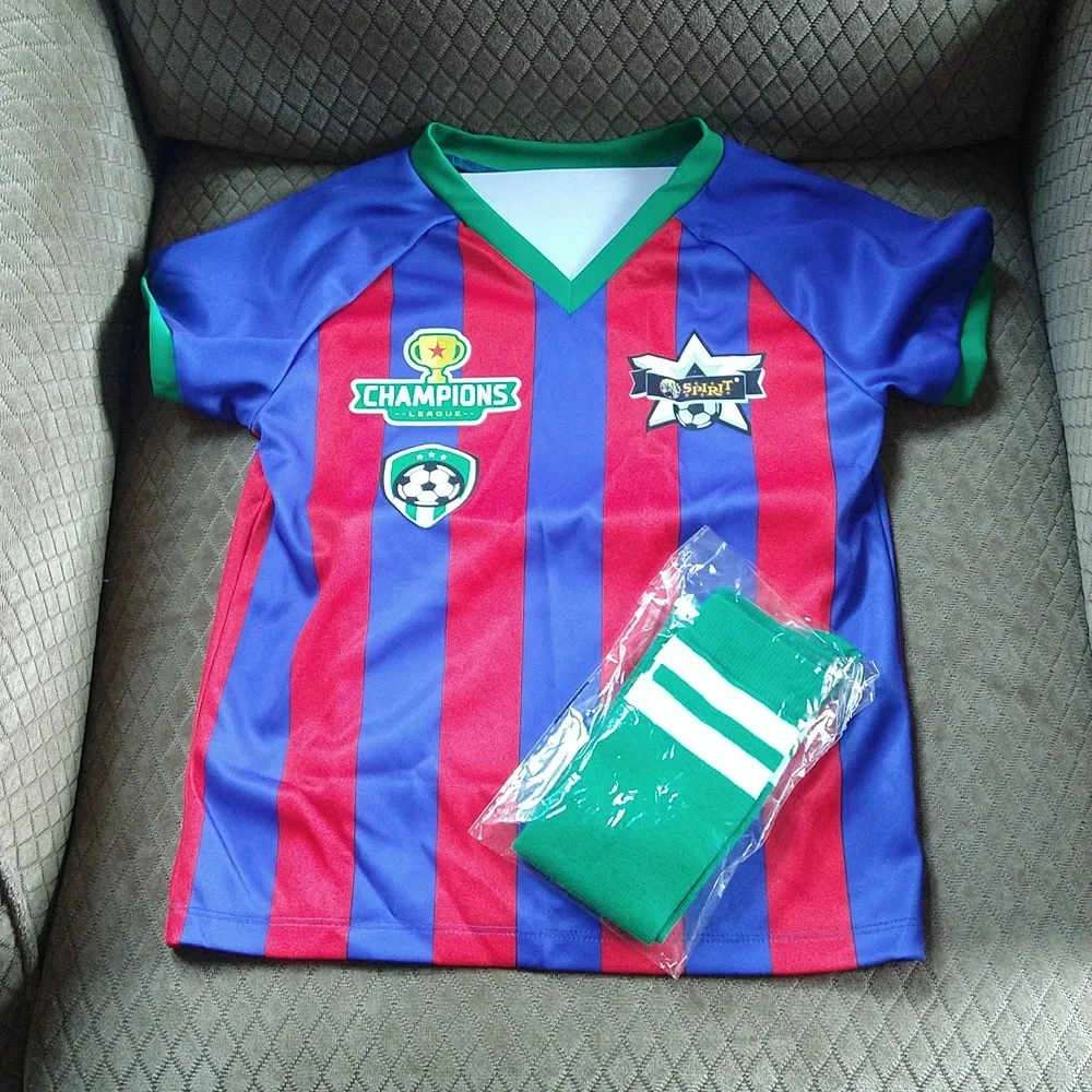 NWOT Spirit soccer player costume Sz 5T-6T great for Halloween - Picture 4 of 7